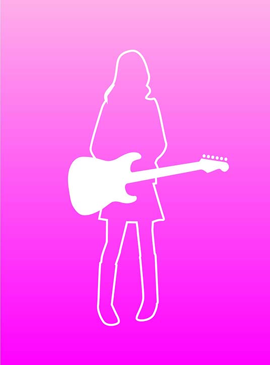女の子　中学１年生　千葉県柏市　エレキギター
